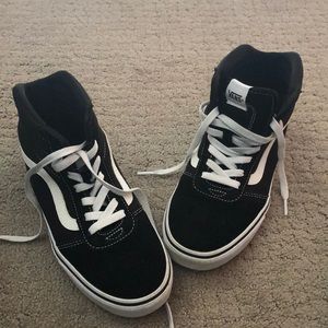 black high top vans